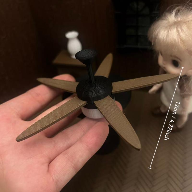 Decor Lighting Fans - // Miniature Vintage Ceiling Fan With