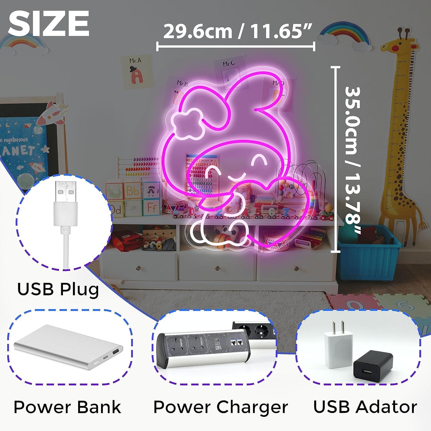 Anime Neon Sign Janpanese LED  - огляд і ціна Decor Lighting Fans