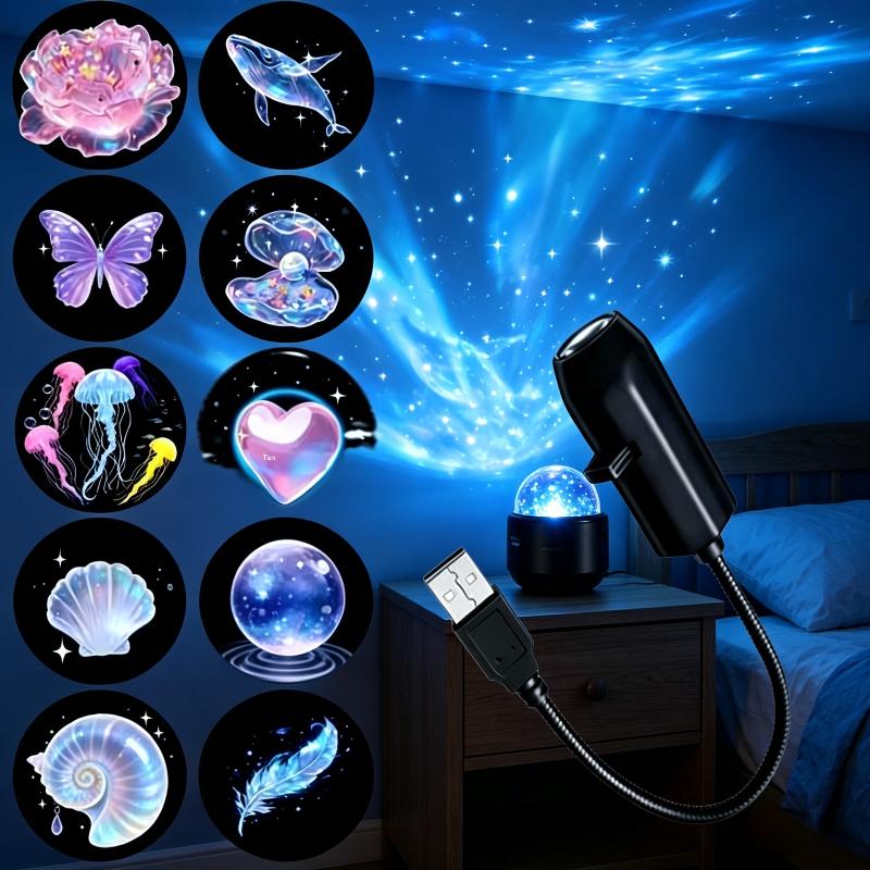 USB Magic Ocean Series Project - огляд і ціна Lighting Mcqueen Bedroom Decor