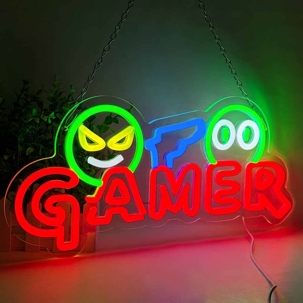 Gamer Neon Sign LED Wall Light - огляд і ціна Lighting Decoration Wedding