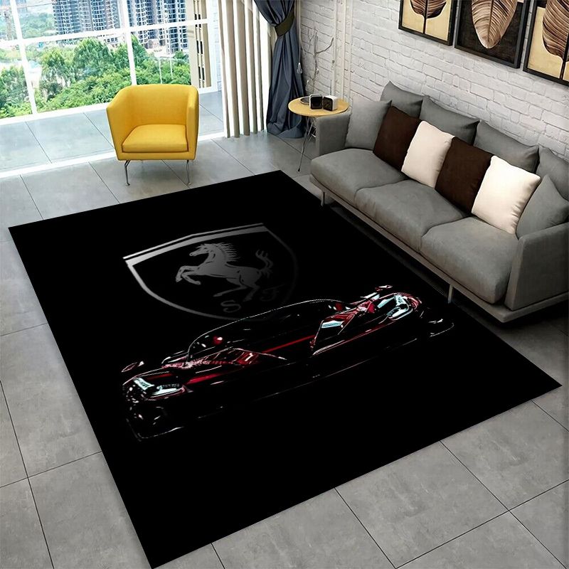 Retro F-Ferrarii Racing Car Mo - огляд і ціна Lighting Mcqueen Bedroom Decor