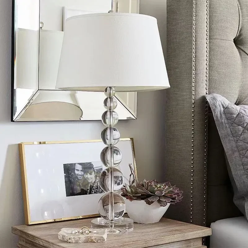 Modern Luxury Crystal Desk Lam - огляд і ціна Lighting Room Decor Photo
