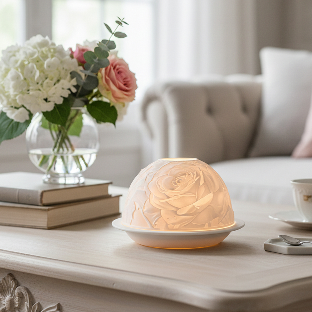 Elegant Rose Porcelain Candle  - огляд і ціна Lighting Decoration Wedding