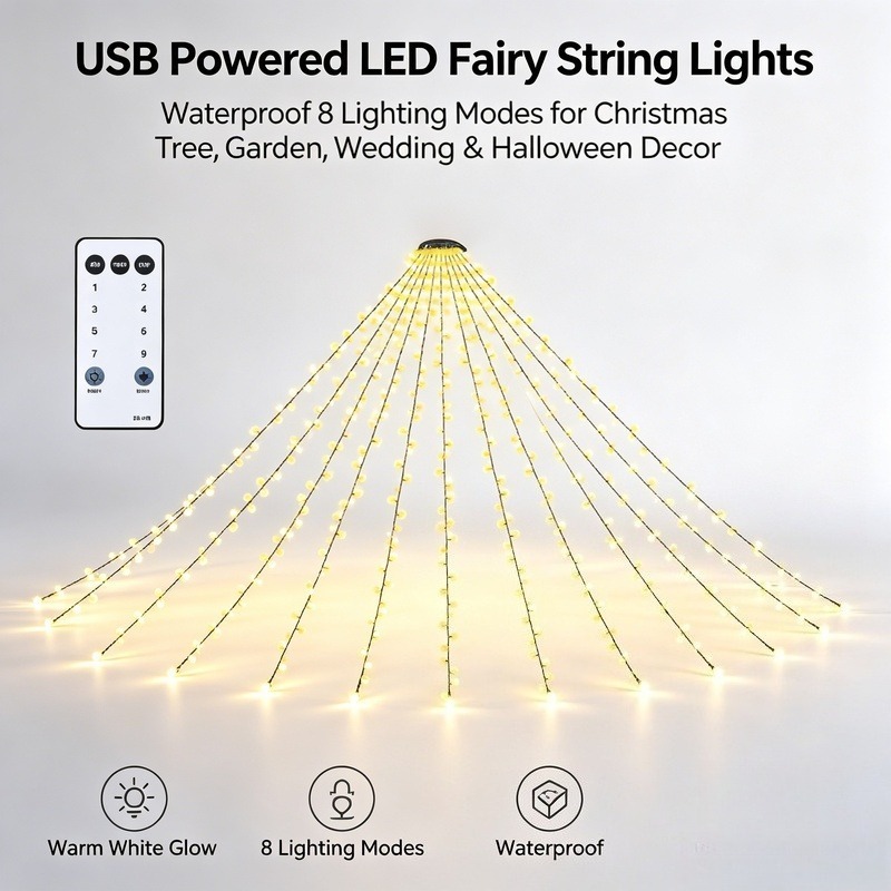 USB LED Fairy String Lights, W - огляд і ціна Lighting Decoration Wedding