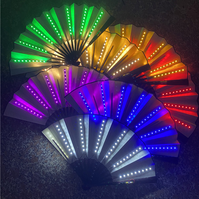 Folding Hand Fan With Led Ligh - огляд і ціна Decor Lighting Fans