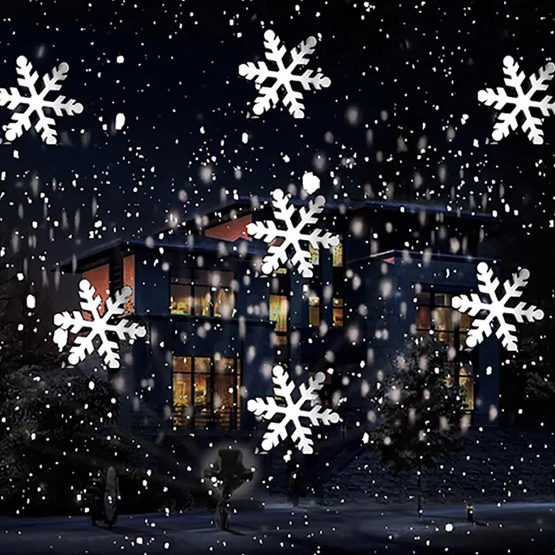 Christmas Snowflake Laser Ligh - огляд і ціна Lighting Effect Home Decor