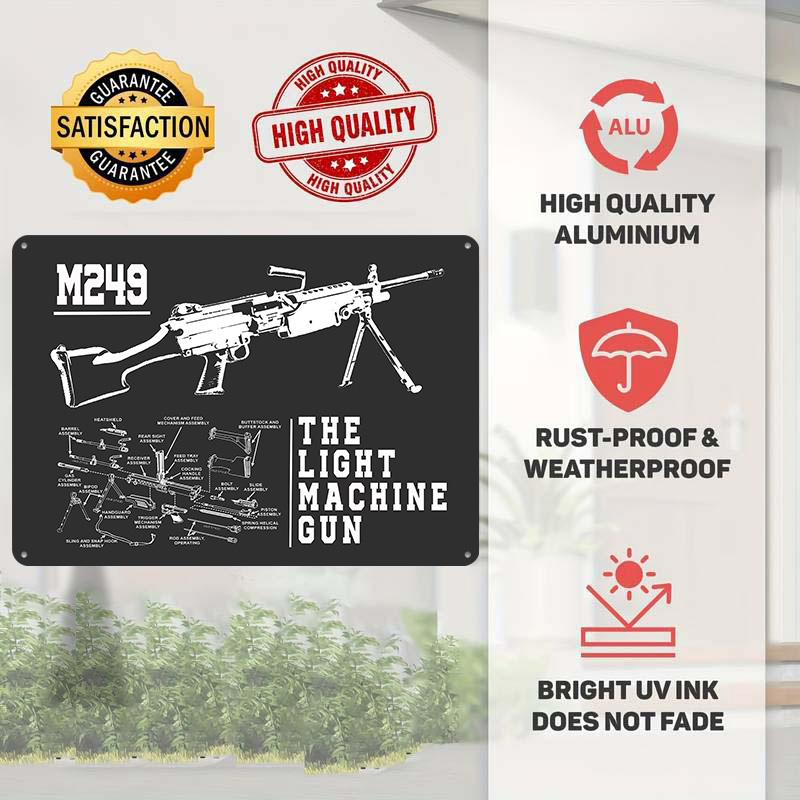 M249 The Light Machine Gun 3D  - огляд і ціна Lighting Home Decor Items