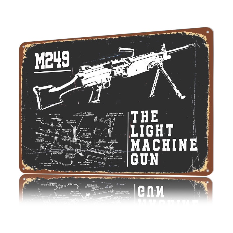 M249 The Light Machine Gun 3D  - огляд і ціна Lighting Home Decor Items