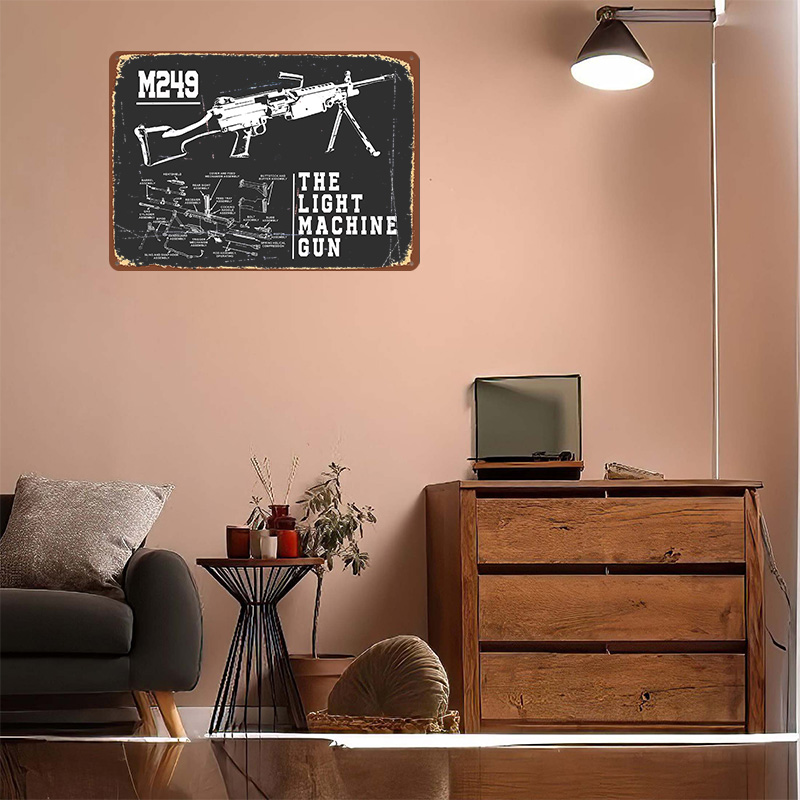 M249 The Light Machine Gun 3D  - огляд і ціна Lighting Home Decor Items