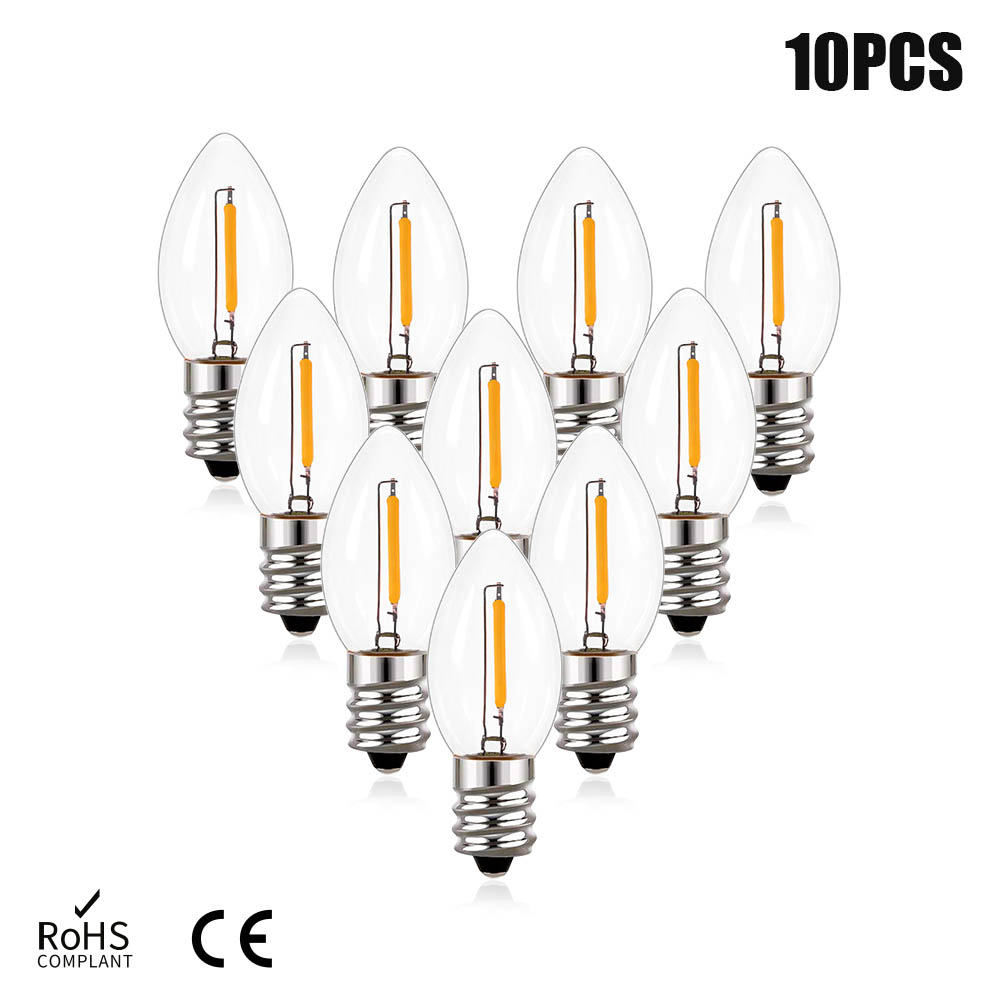 Edison Led Candle Light Bulb E - огляд і ціна Lighting Effect Home Decor