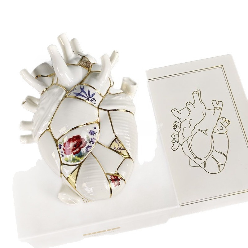 Heart Vase Living Room Wine Ca - огляд і ціна Lighting Home Decor Items