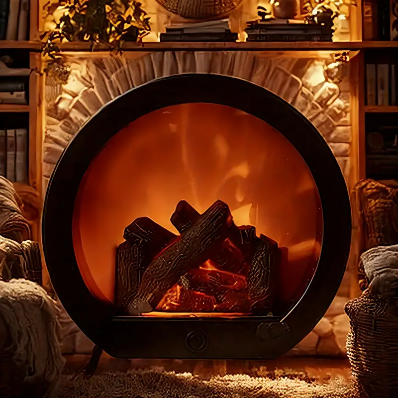 1-2PCS LED Fireplace Night Lig - огляд і ціна Lighting Effect Home Decor