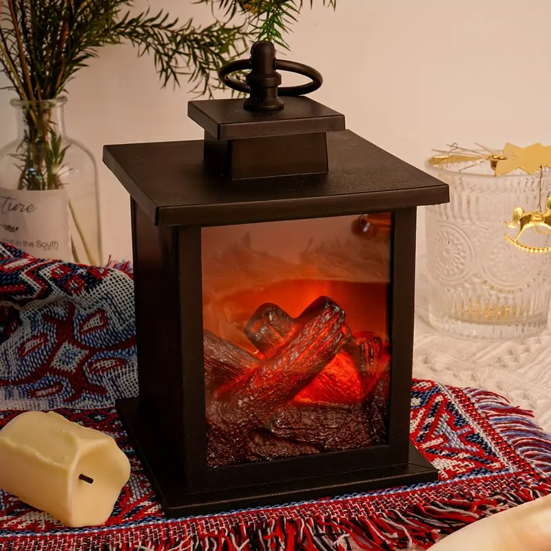 1-2PCS LED Fireplace Night Lig - огляд і ціна Lighting Effect Home Decor