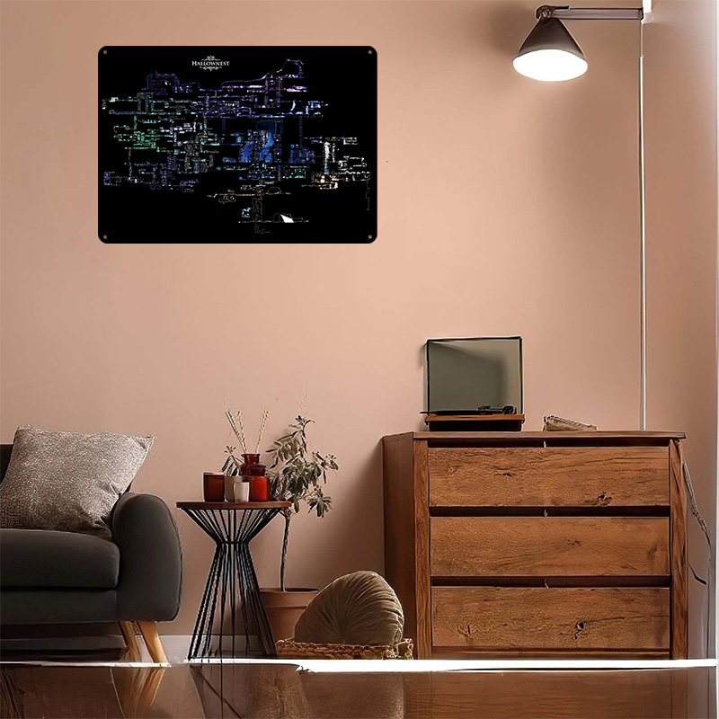 Hollow Knight Hallownest Map L - огляд і ціна Lighting Home Decor Items