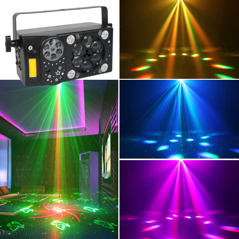 HCWE LED 7 In 1 Magic Ball Par - огляд і ціна Lighting Effect Home Decor