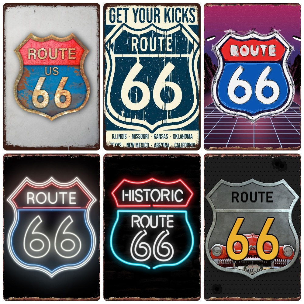 Mother Road Vintage Metal Sign - огляд і ціна Lighting Effect Home Decor